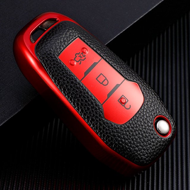 TPU Ford Llave Del Coche Cubierta De Shell Fusion Fiesta Mondeo Ecosport Kuga Escort Everest Ranger F150 Flip Key Protector Fob Accesorios Sin huangjie unisex