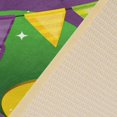 thumbnail image 5 of GZHJMY Mardi Gras Door mat Non Slip Floor Door Rug, Soft Floor Mat for Kitchen Garden Bedroom Indoor Outdoor Entrance Home Holiday Decoration 23.6" x15.7", 5 of 7