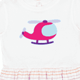 thumbnail image 4 of Inktastic Helicopter Pink Girls Girls Toddler Dress, 4 of 5