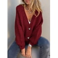 thumbnail image 2 of Suéter PRETTYGARDEN Cardigan Oversized de Punto Grueso XL, 2 of 7