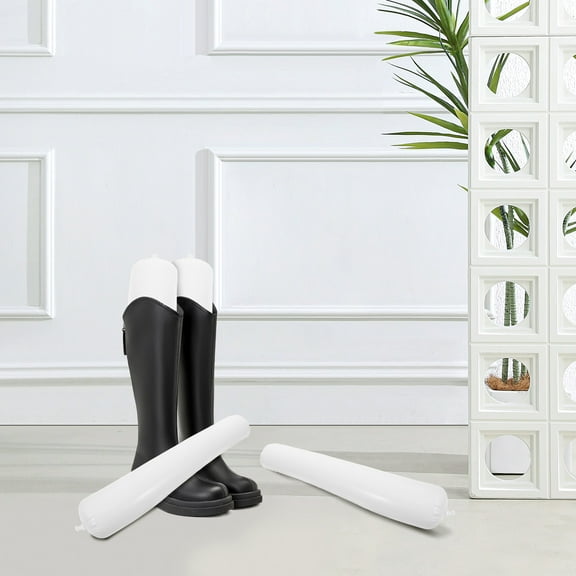 GOOHOCHY  3 Pairs Shoe Trees Boots Stretcher Inflatable Support Adult Shaping Travel