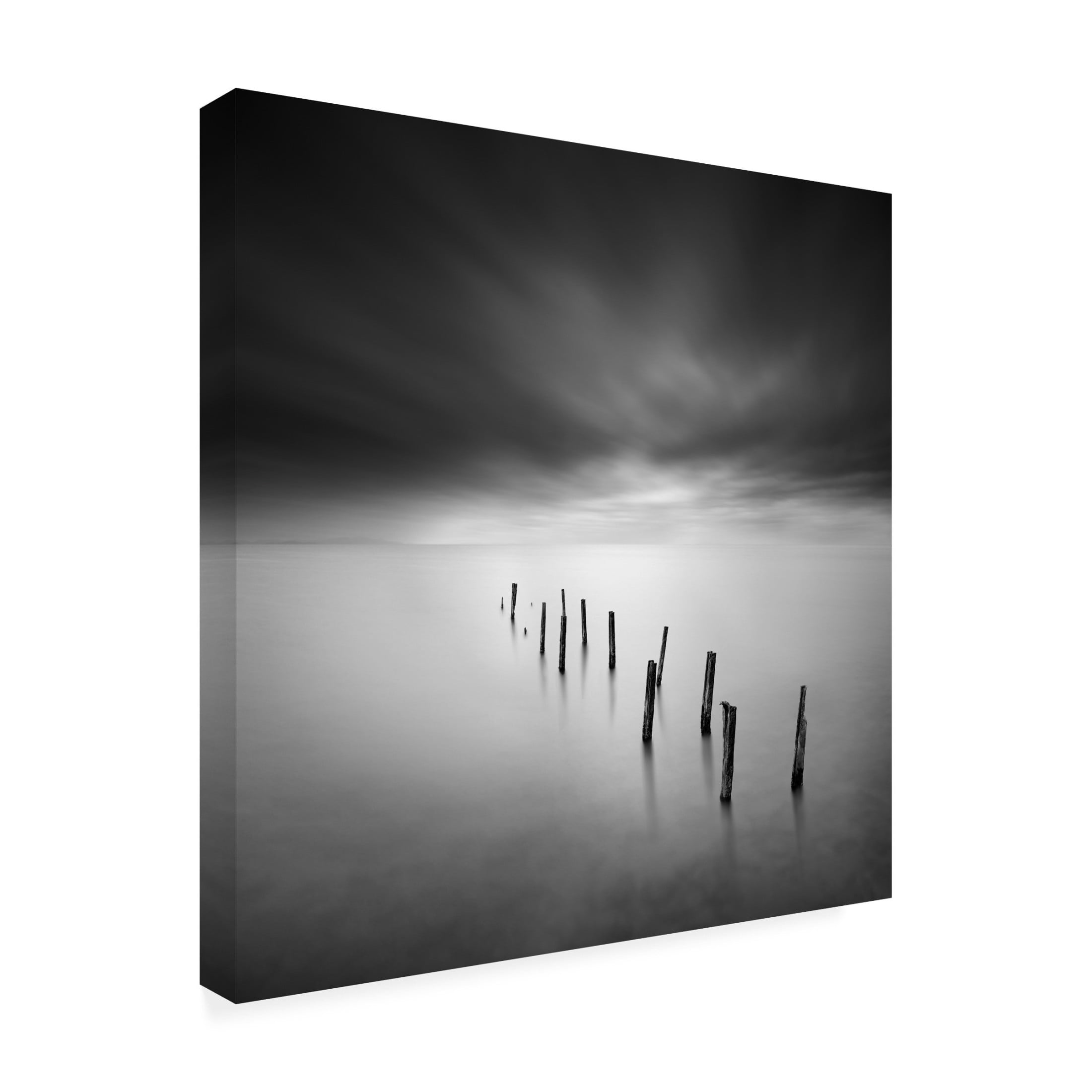 Canvas Wall Art - George Digalakis 'Symphony Of The Seas' Wall Art for Living Room, Bedroom, or Office Décor by Trademark Fine Art - 18 x 18 Inches