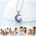 thumbnail image 5 of Moon Ashes Cremation Jewelry Urn Necklace for Ashes Women Cremation Jewelry Urn Necklace Memorial Lockets Jewelry, 5 of 6