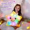 thumbnail image 5 of BSTAOFY 13‘’ LED Musical Twinkle Star Light up Lullaby Glow Stuffed Animal Toys Soothe Kids Emotions Birthday Valentines Christmas Festival Gift for Toddlers, Yellow, 5 of 5