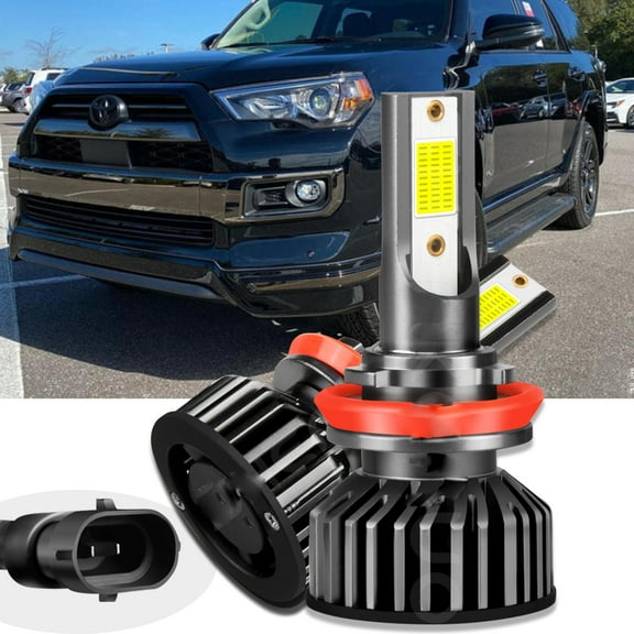 BMZONCC  For Toyota 4Runner 2010-2020  6000K LED Headlight Bulbs  Low Beam