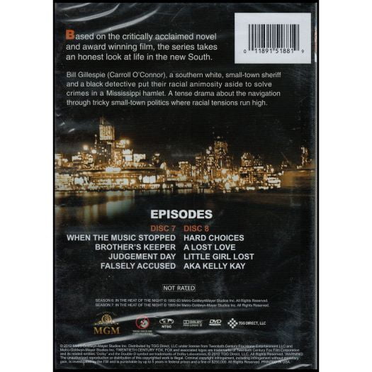 In the Heat of the Night: Season One - Volume Four (Episodes In the Heat of the Night: Season One - Volume Four (Episodes