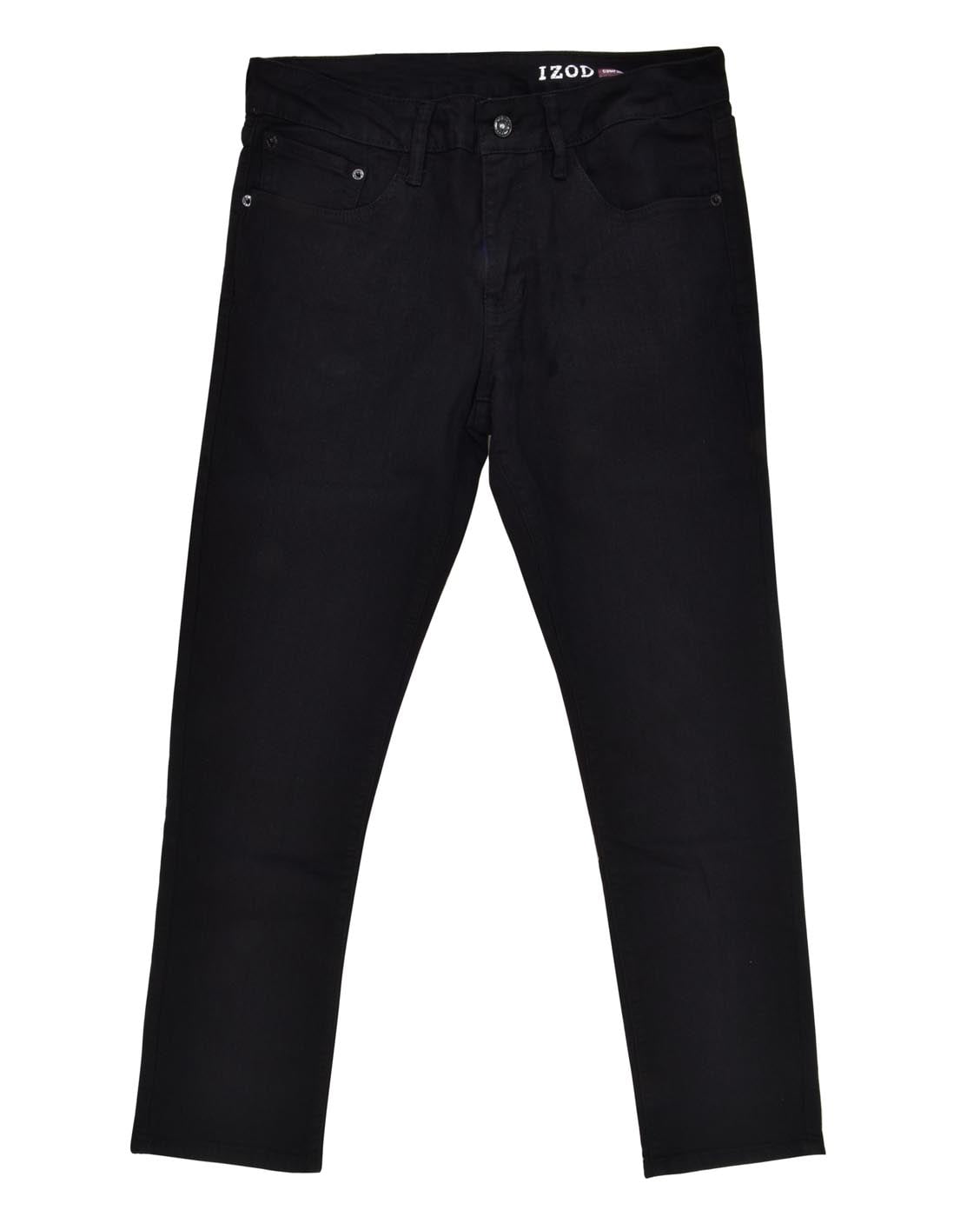 izod black jeans