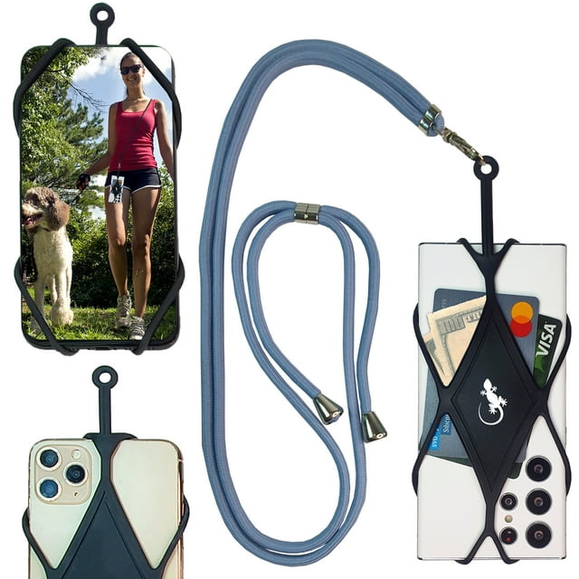 Universal Crossbody Cell Phone Lanyard by Gecko Phone Neck Holder Phone Case Lanyard