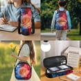 thumbnail image 3 of Bulopur Teen Boys 17 Inch Backpack Set 4 Piece Fire Water Basketball Print School Bookbag with Lunch Box, Water Bottle Holder and Pencil Case for Boys Aged 8-14 for Sports and Daily School Use, 3 of 8