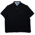 thumbnail image 3 of Polo Tommy Hilfiger Big-Tall para hombre, algodón, color negro, 3 of 7