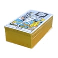thumbnail image 3 of Cartas de tarot clásicas, juego de cartas de tarot Papel revestido con manual en inglés para viajes, 3 of 8