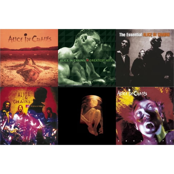 Dirt & Greatest Hits & Essential Alice In Chains & Unplugged & Nothing Safe: Best Of The Box & Facelift [CD Bundle]