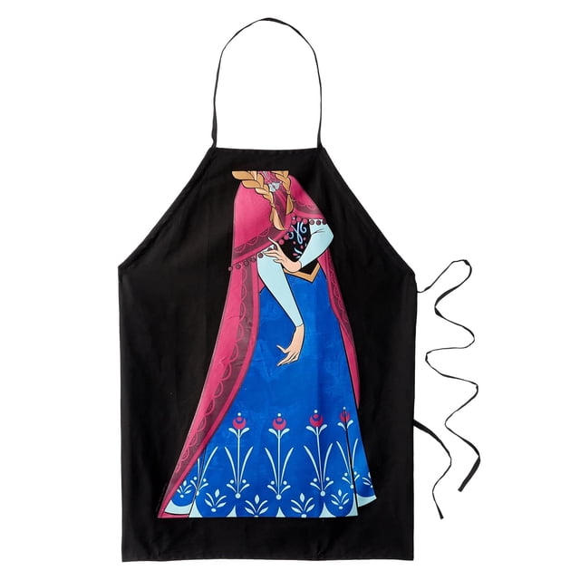 Delantal ICUP con el personaje de Anna de Disney, transparente