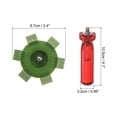 thumbnail image 2 of Unique Bargains Air Conditioner Fin Comb Straightener AC Plastic Condenser Radiator Repair Air Conditioning Brush Coil Cleaner, 2 of 4