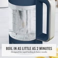thumbnail image 4 of Martha Stewart 7 Cup Electric Kettle with Tea Infuser, Indigo Blue, 4 of 14