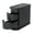 Black, variant on Resenkos Nightstand, Night Stand,Wood End Table, Narrow Side Table Nightstand with 2 Drawers,Walnut