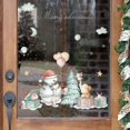 thumbnail image 2 of Pegatina de animales de dibujos animados de Navidad, muñeco de nieve, árbol de Navidad, vitrinas decorativas, ventana, puertas, calcomanías de pared, pegatina para habitación de niños, 2 of 4