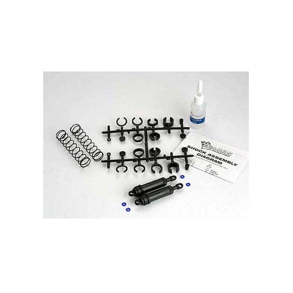 Traxxas 3762 Ultra Shocks Xxl Black (2) TRA3762