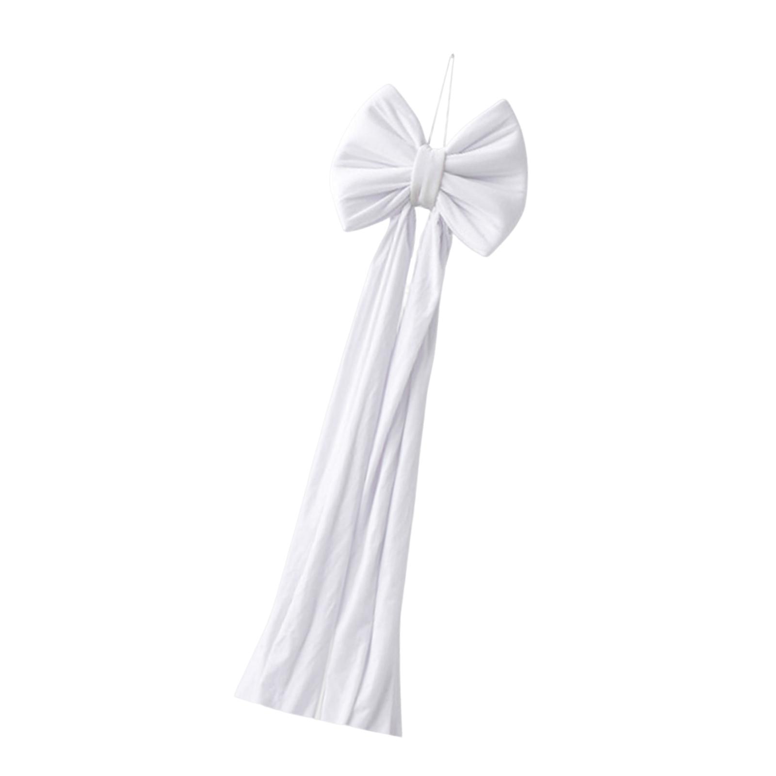 Tree Topper Bow Giant Velvet Christmas Bow Extra Large Size for Outdoor Pillar Home Room Ornament