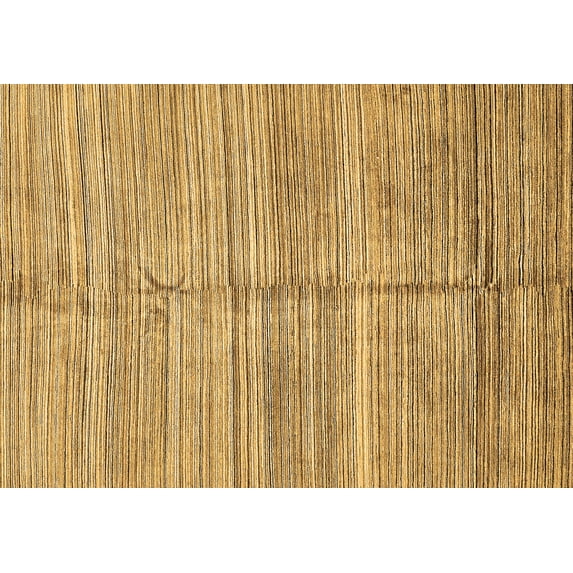 Ahgly Company Indoor Rectangle Abstract Brown Modern Area Rugs, 7' x 9'