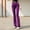 Purple, variant on Babysbule Womens Yoga Pants Clearance Women Trousers High Elastic High Waist Flared Pants Thin Yoga Pants Physical Fitness Pants
