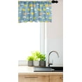 thumbnail image 3 of Ambesonne Bird on a Wire Window Valance, Winged Animal Clouds, 54" X 18", Blue Grey Multicolor, 3 of 3