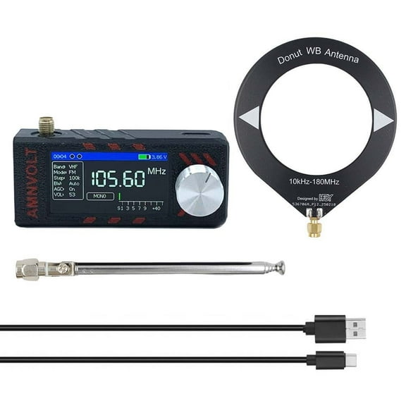 yaaqii Upgraded mini SI4732 full-band for DSP radio receiver with built-in Hi-Z