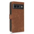 thumbnail image 4 of SaniMore for Google Pixel 8 Premium PU Leather Case, [RFID Blocking] Card Holder Magnetic Wallet Folio Cover for Google Pixel 8 with Practical Bracket + Detachable Wrist Strap, Brown, 4 of 8
