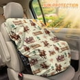 thumbnail image 2 of KUIFORTI Baby Car Seat Sun Shade Cover, Western Cowboy Car Accessories for Baby Carseat, Infant Auto Seats Heat Protector Blocks Out Heat & Sun UV Covers, Keeps Baby's Carseat at Cooler Temperature, 2 of 6
