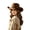 AB247 Coffee, variant on Bainana Cowboy Hat For Women Wide Brim Cool Breathable Western Style Sun Hat For Summer Outdoor
