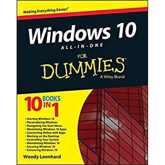 Pre-Owned Windows 10 All-In-One for Dummies (Paperback) 9781119038726