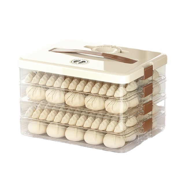 Caja de bolas de masa, caja de almacenamiento de bolas de masa, contenedor grande de almacenamiento de alimentos, suministros de cocina, fiel a su promesa