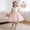 Pink, variant on DAETIROS Girls Formal Dress Kids Kids Flower Girl Wedding Party Tulle Lace Tutu Red Princess Soft Comfortable,Size 6-7 T