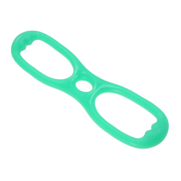 Bandas de resistencia muscular de silicona para desarrollar el pecho, 8 palabras, para fitness, yoga, entrenamiento, cuerda de tracción, herramienta de musculación (verde)