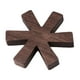 thumbnail image 3 of Posavasos de madera con aislamiento, mantel individual con forma de copo de nieve, manteles de cocina, manteles para bebidas L, 3 of 9