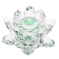 thumbnail image 4 of Cristal Pisapapeles Zulema Budismo Feng Shui Adornos Boda Verde, 4 of 7