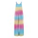 thumbnail image 2 of Gibobby Pantalones cortos Monos de mujer Verano Casual Suelto Sin mangas Patchwork Doble bolsillos Mono Estampado floral Boho Pierna ancha Babero en general(Rosa， M), 2 of 4