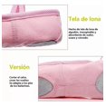 thumbnail image 3 of Zapatillas Ballet Half Pointe de lona y gamuza para niñas, color beige, 3 of 4