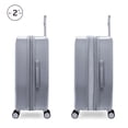 thumbnail image 5 of iFLY Volt 28" Expandable Hardside Spinner Checked Luggage, Silver, 5 of 7