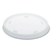 Dart Plastic Cold Cup Lids, Fits 8 oz to 9 oz Cups, Translucent, 100 Pack, 10 Packs/Carton