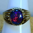 thumbnail image 1 of Black opal Ring, 1 of 1