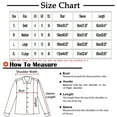 thumbnail image 3 of hotojiny Women's Tops Striped Button Down Shirts Casual Long Sleeve Stylish V Neck Blouses with Pockets, 3 of 7