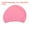 Pink, variant on Uxcell Silicone Swim Caps Unisex Swimming Caps Bubble Textured Adult Swim Hats White 2 Pack