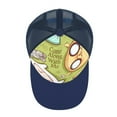 thumbnail image 3 of Adventure Time Adult Baseball Cap Adjustable Sun Visor Hat Prints Trucker Hats Skull Cap Headwear for Men Women, 3 of 6