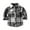 Black, variant on GYRATEDREAM Toddler Baby Boys Girls Plaid Flannel Shirt Jacket Kids Long Sleeve Lapel Button Down Shirts Fur-Lined Coat Children Fall Winter Tops Outwear Clothes Pink for 6 Months-14 Years