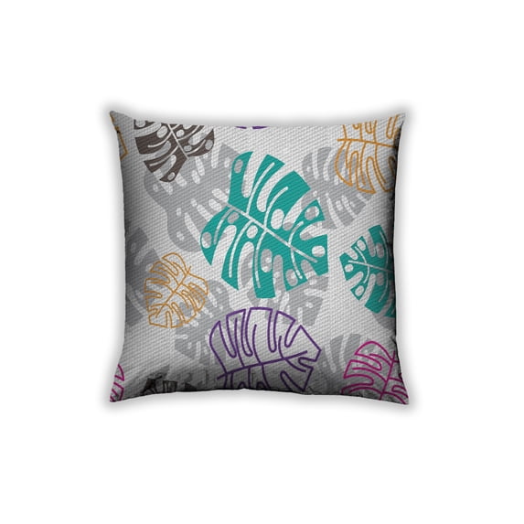 Ahgly Company Indoor Square Patterned Throw Pillow, 18 inch by 18 inch