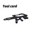 thumbnail image 2 of Multifunctional Card Tool Practical Opener Wrench Spanner Tightening Tools Camping Screwdriver Repair Gadget Outdoor Portable Climbing Survival, 2 of 7
