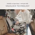 thumbnail image 6 of Graco Premier 4Ever DLX Extend2Fit SnugLock 4-in-1 Car Seat featuring Anti-Rebound Bar, Midtown Collection, Grey, 6 of 10