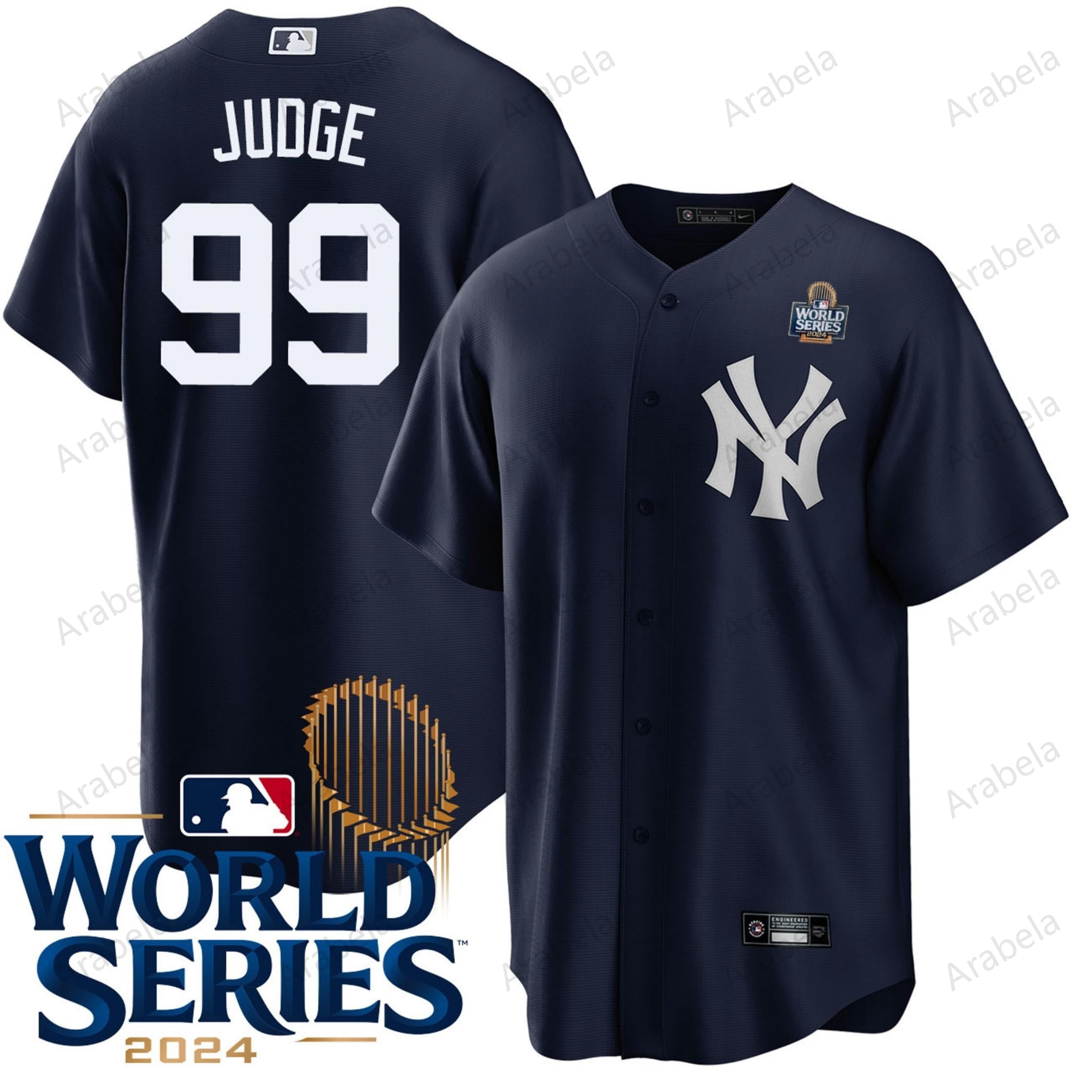 Aaron Judge New York Yankees Baseball Jersey Home Pinstripe 99