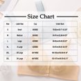thumbnail image 2 of Ohufall Front Button Closure Bras for Women Sexy Solid Color Breathable Full Coverage Bralettes Plus Size Comfortable No Steel Rims Everyday Bras, 2 of 5